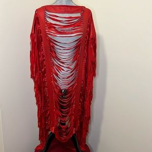 Sassy fringe dress